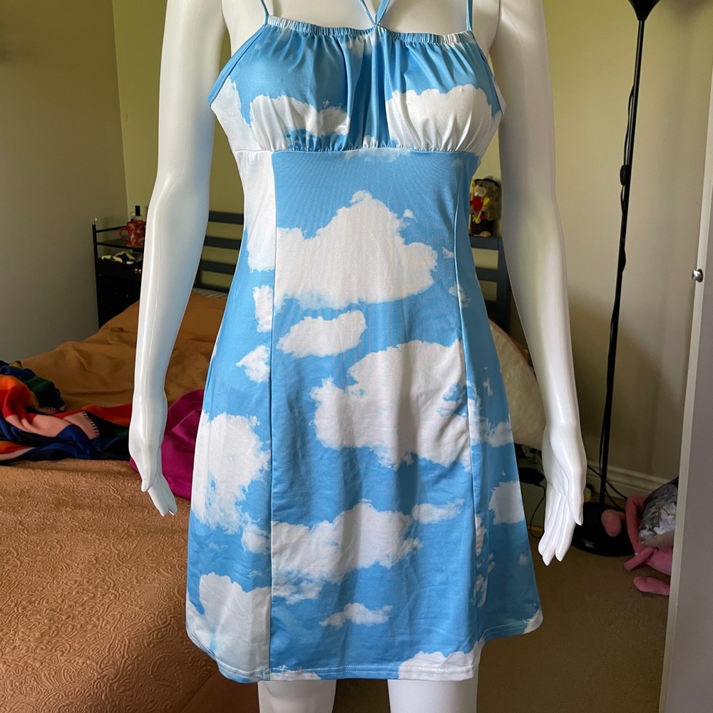 Summer sky dress